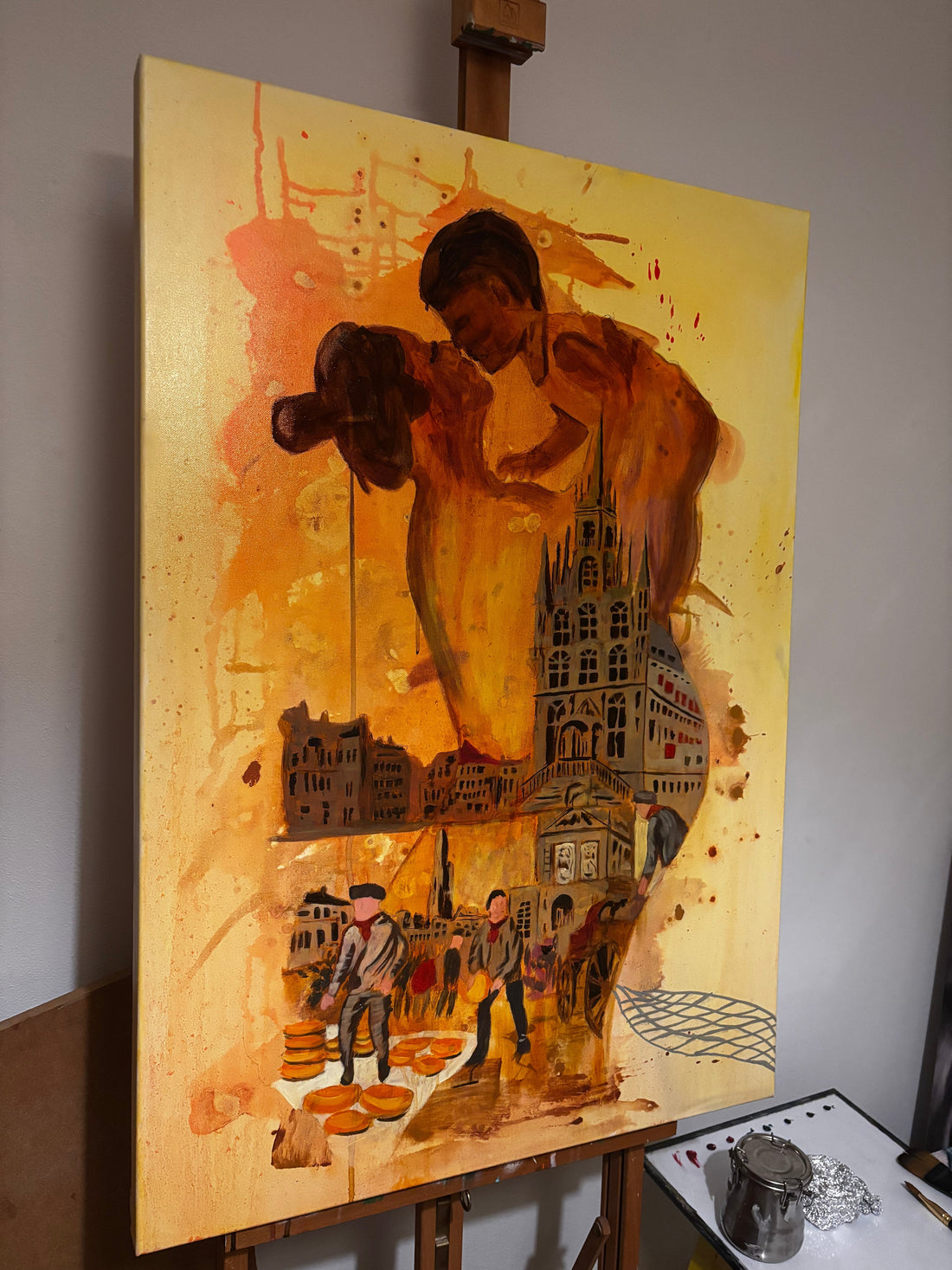 Kunst over zwangerschap en miskramen: waarom ik dit schilder