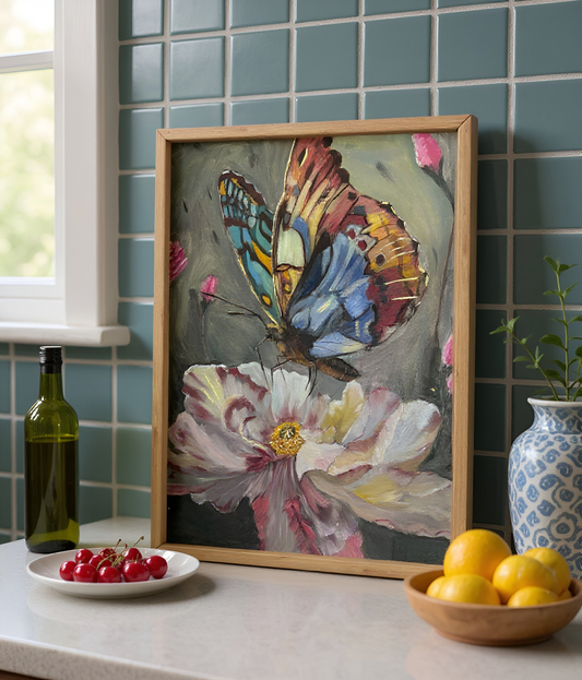 Landing in Color Gold edition fine art print