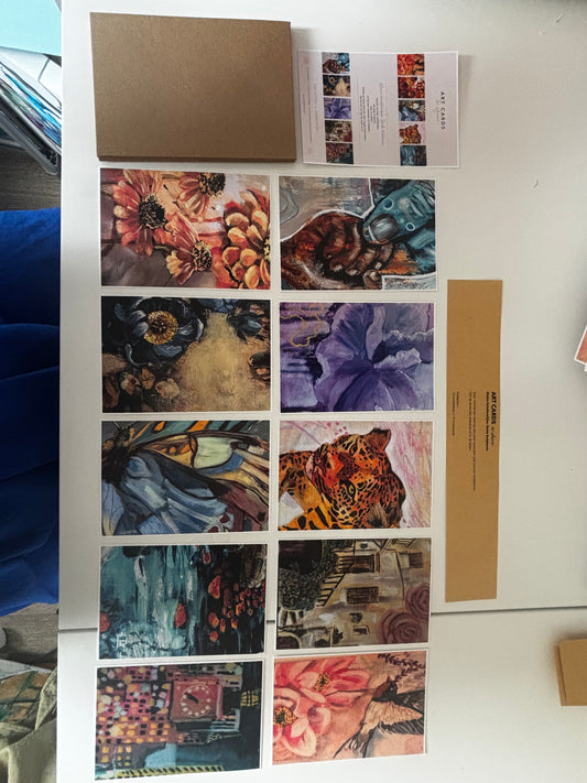 ART CARDS to share collection I complete set