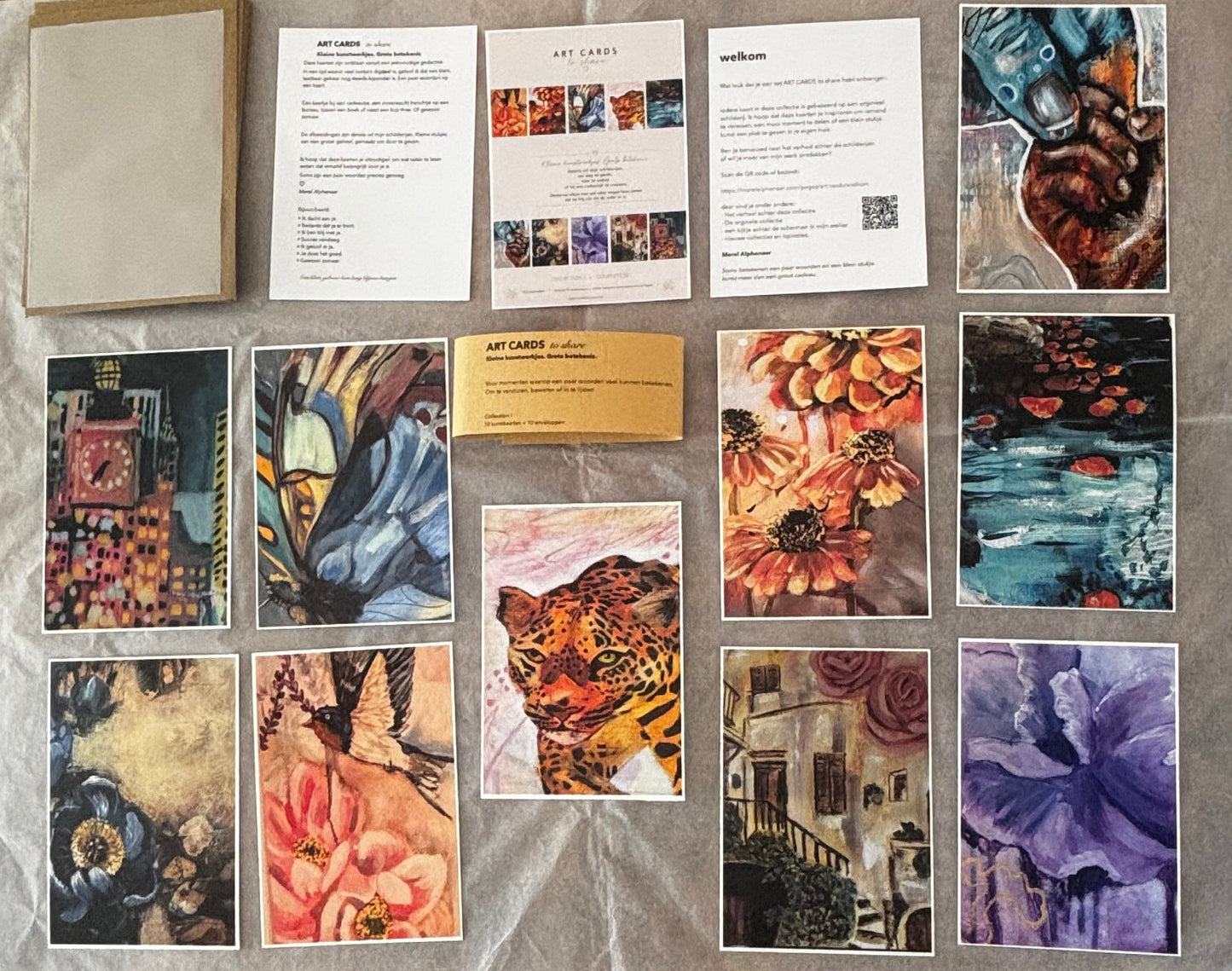 ART CARDS to share collection I complete set