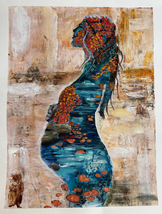 River Within – origineel werk door Merel Alphenaa